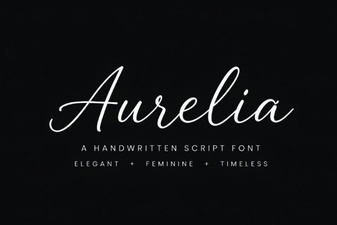 The Aurelia Font: Modern Design & Typography Projects