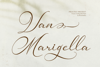 Download Van Marigella Font for Design Projects
